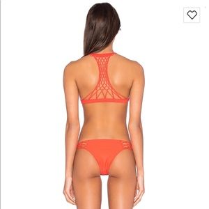 MIKOH Maui Crochet Bikini Top